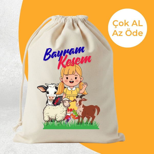 Kurban Bayram Kesesi - Toptan İmalat Kanvas Çanta